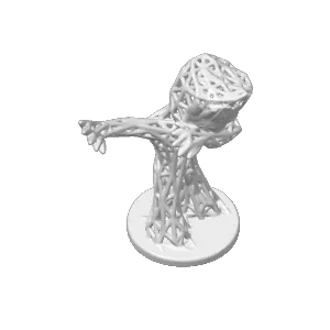 Baby Groot Dab Voronoi