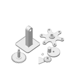 MECHANICAL FLOWER - MECHANISM GADGETS