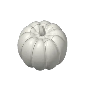 Print in place pumpkin spider