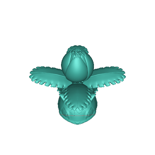 Pokemon Bulbasaur &amp; Ivysaur &amp; Venusaur (3D baskı)