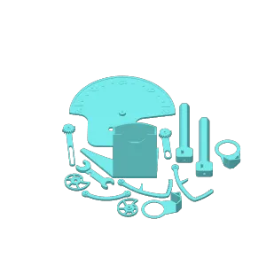 Retrograde Clock