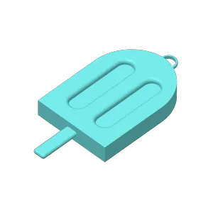 Popsicle Key Chain