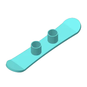 Kids Size Finger Snow Board Toy
