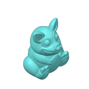 CUTE PIG (PRINT IN PLACE)