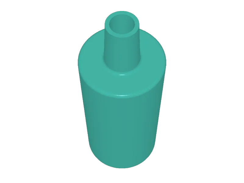 Şırınga - 1x2mm hortum adaptörü