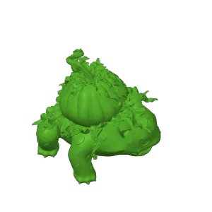 VENUSAUR - FREE 3D PRINTABLE HALLOWEEN POKEMON #halloween202