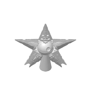 Star Wars Christmas Tree Star remix from Dantesgift