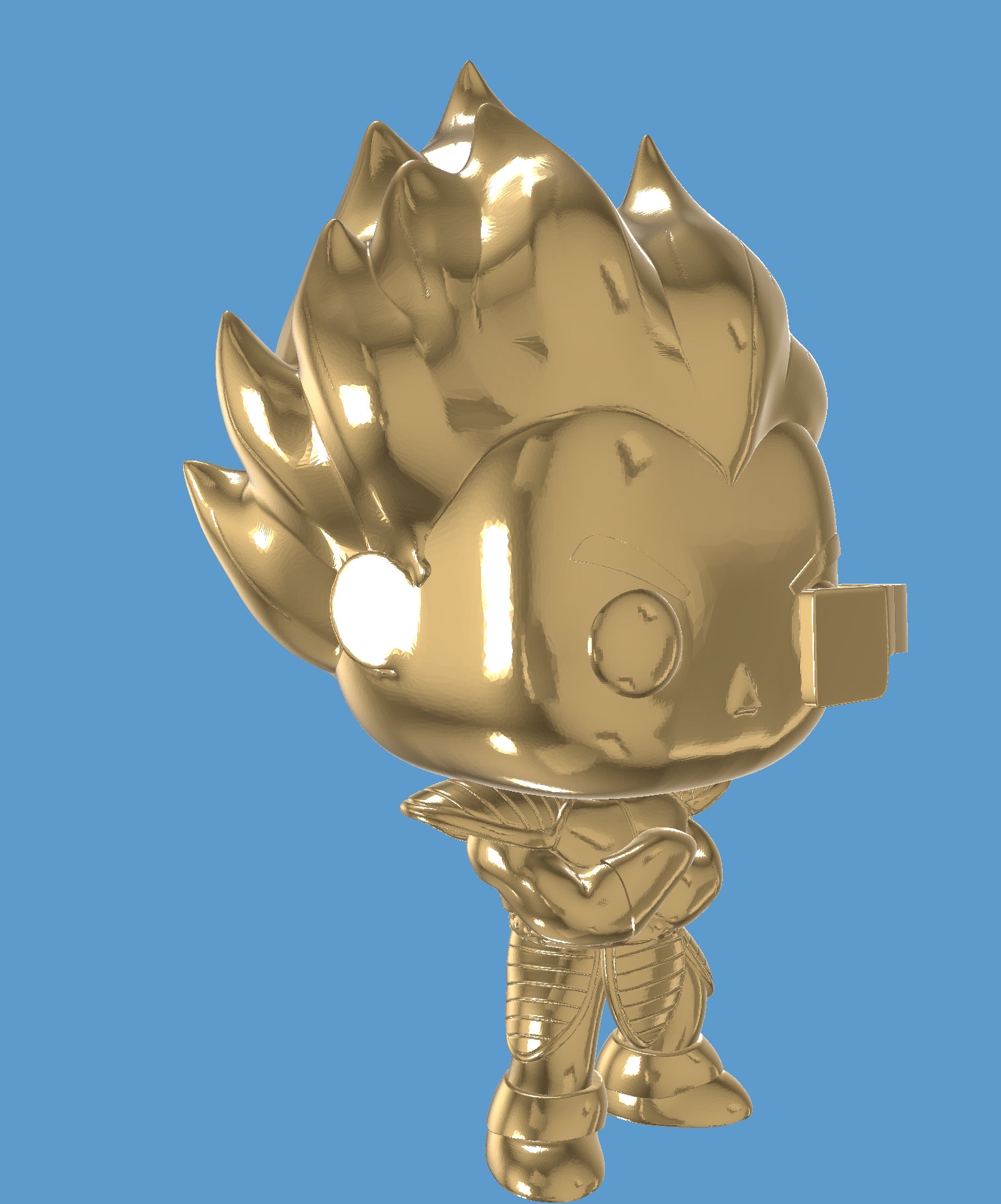 Gold best sale vegeta funko