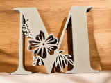 M letter-0