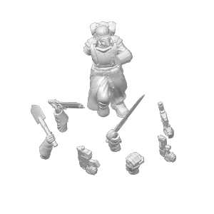 FREE STL: 2nd Death Division commander