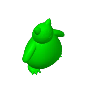 Snorlax - Pokemon 3D print model