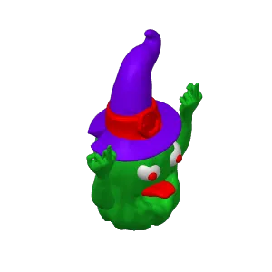 Flexi Print-in-Place Angry Cactus