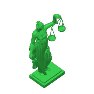 Lady Justice Sculpture