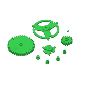 Gears Puzzle - Educational Kit