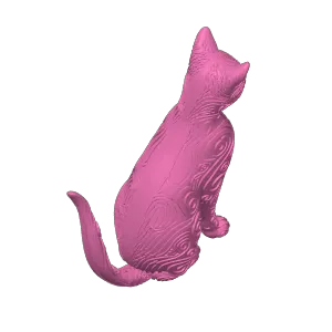 Designer CAT Sculpture