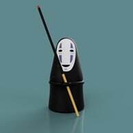 Kaonashi incense holder