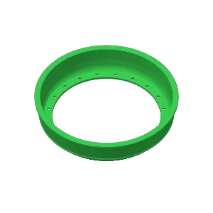 200mm Wheel Base // Low and High rim for nice designs