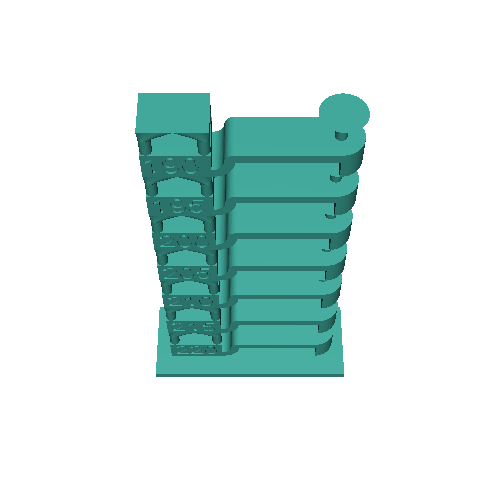 PLA Temperature Tower test