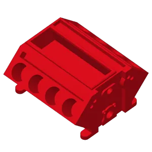 Engine block card holder