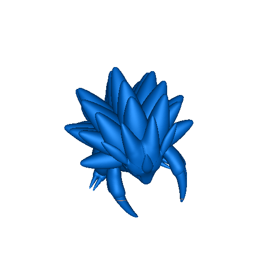 Pokemon Sandshrew & Sandslash (#27 & #28) - 3D Printing!