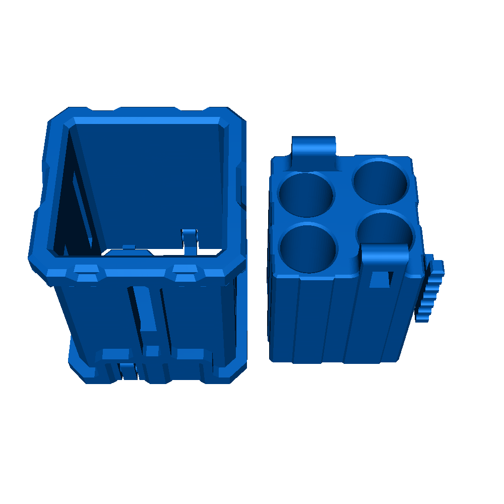 Caja pilas
