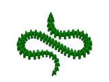 Vase Mode Serpent Skeleton -0
