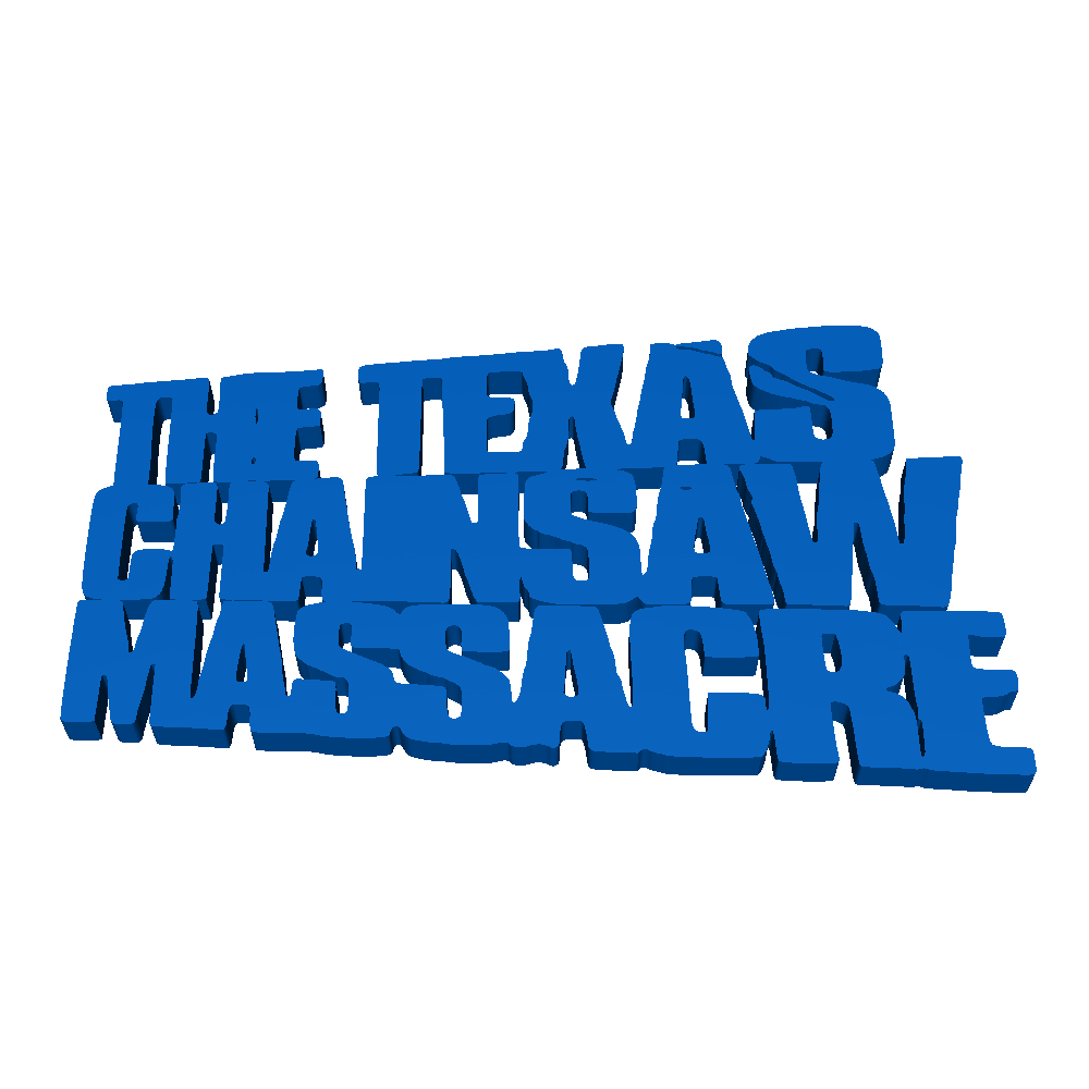 Texas Chainsaw Massacre Shelf Art