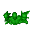 Sonic,Spider-Man,Pikachu bust-0