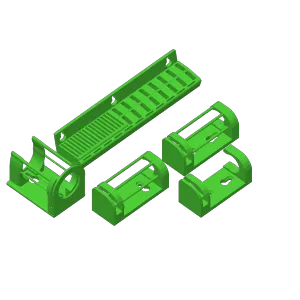 Ryobi Lithium Battery Tool Mounting System