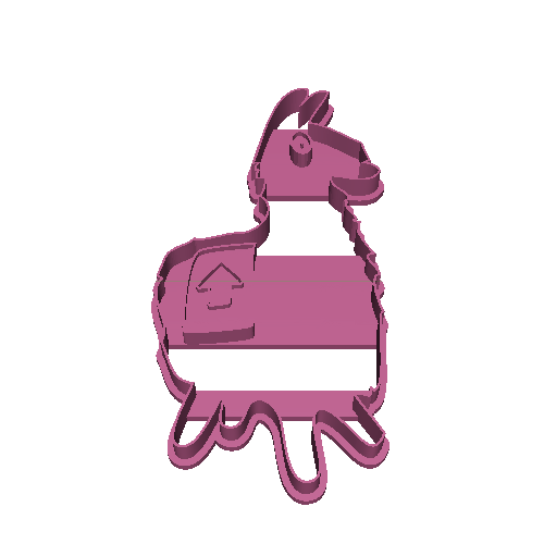 Lama Fortnite cookie cutter