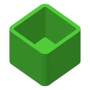 Square container
