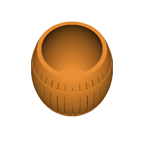 Barrel container