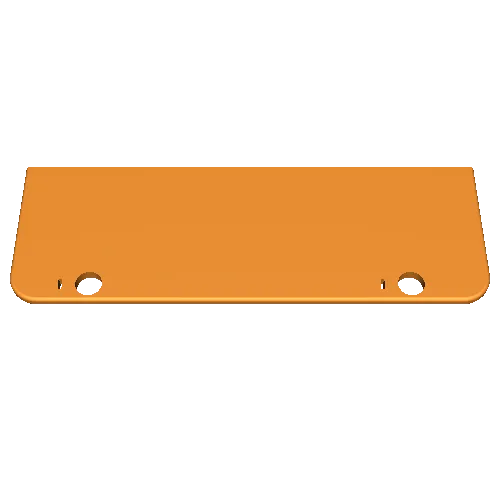2 potentiometer 124 mm tray.