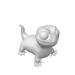 Cute lizard Frozen 2 | Bruni