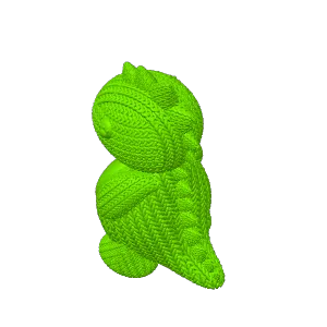 Knitted Dino-absolutely FREE! 🦕✨for test my model