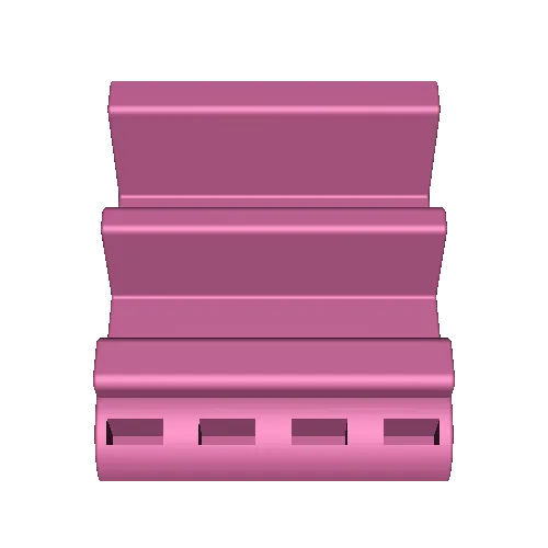 Dual Harddrive Stand w/USB Drive Holder