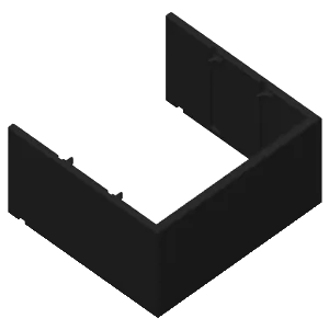 Manager, organizer, Modular boxes 50x50x20 mm module