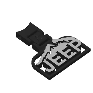 Jeep Keychain