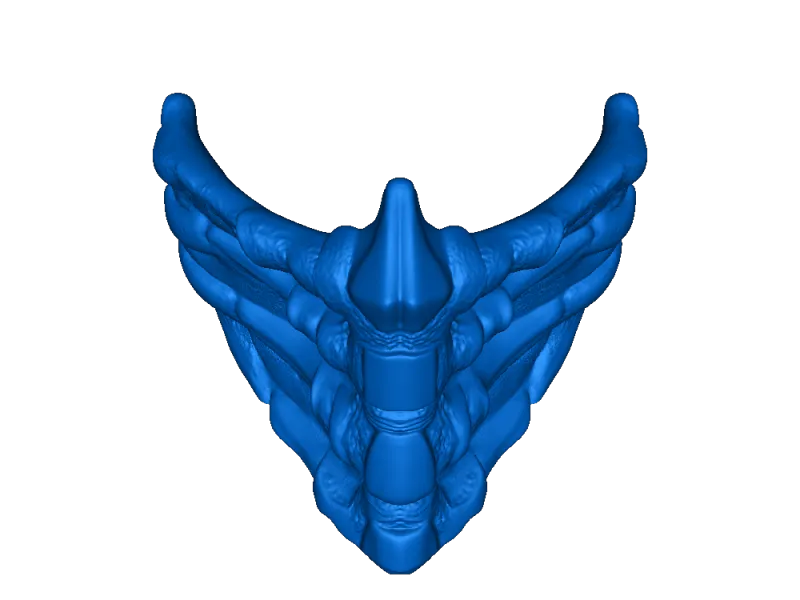 Scorpion mask Mortal Kombat