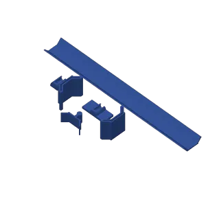 led strip mount with swivels