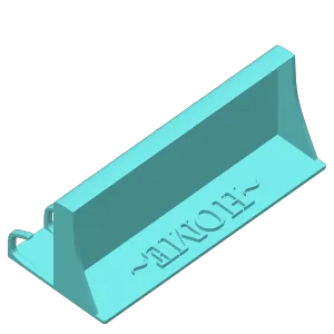 Key hanger with shelf
