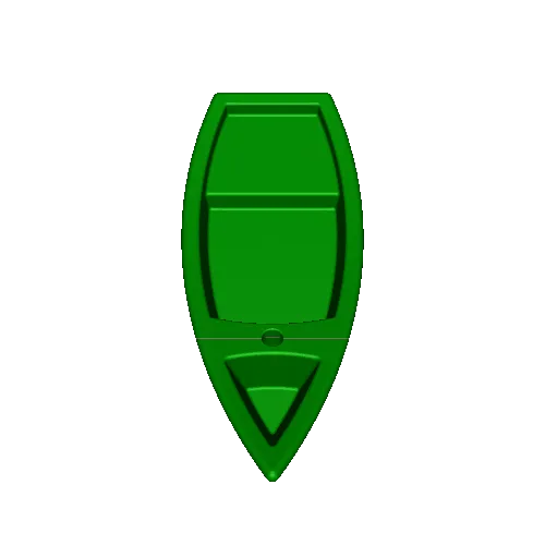 Boat large sideways