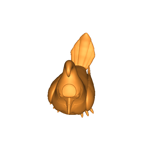 Pokemon Staravia #397 - Ready for 3D Printing!