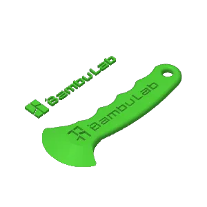 Bambulab ergonomic bed scraper