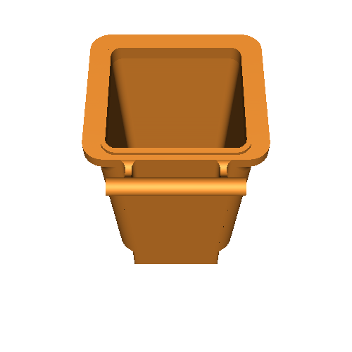 Mini trash can