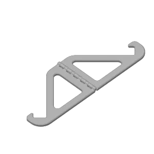 Foldable tablet stand