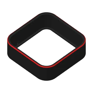 Square Lamp (LED strip)