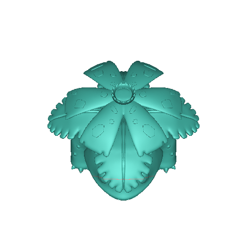 Pokemon Bulbasaur &amp; Ivysaur &amp; Venusaur (3D baskı)