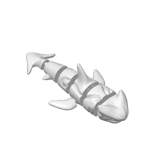 Flexi Pixo Shark (PRINT IN PLACE)