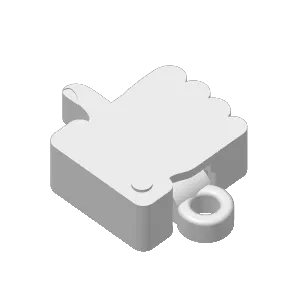 Mini Thumbs Up keychain